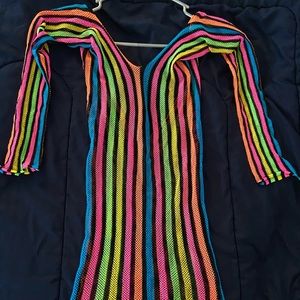 Neon skrippa dress